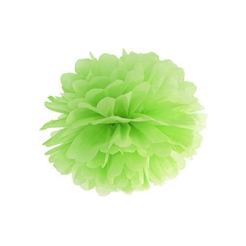 Green Apple Paper Pom Pom 25cm - Πρασινο Μηλο Χαρτινο Πομ Πομ 25εκ.
