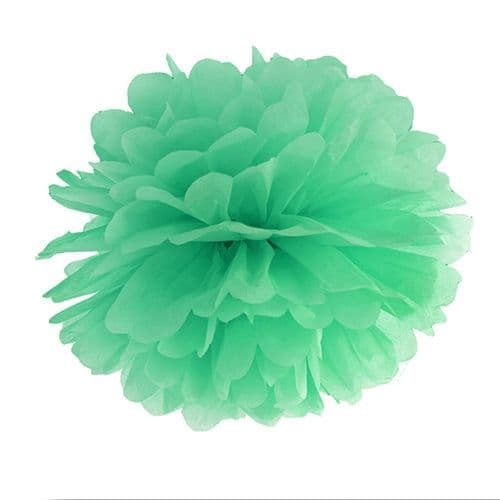 Mint Paper Pom Pom 35cm - Μιντ Χαρτινο Πομ Πομ 35εκ.