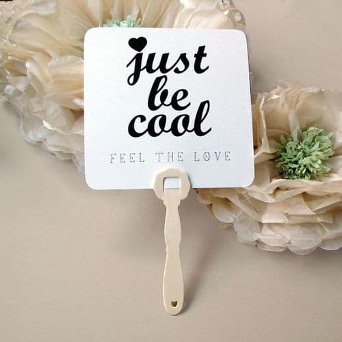 Printed Paper Fans with wooden Eco-friendly Handle - Τυπωμενες Βεντάλιες με Ξύλινο Οικολογικό Χερούλι