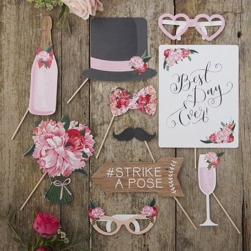 Wedding Boho photo props Σετ των 10