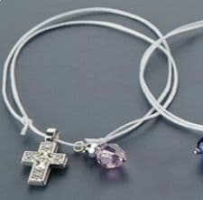 Witness pins bracelet with a crystal 50pcs / Μαρτυρικά βραχιολάκι με κρύσταλλο 50τμχ