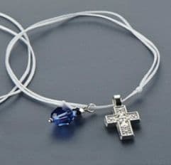 Witness pins bracelets with a crystal 50pcs / Μαρτυρικά βραχιολάκι με κρύσταλλο 50τμχ