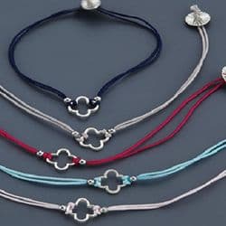 Witness pins modern bracelets 50pcs / Μαρτυρικά Μοντέρνα βραχιόλια 50τμχ