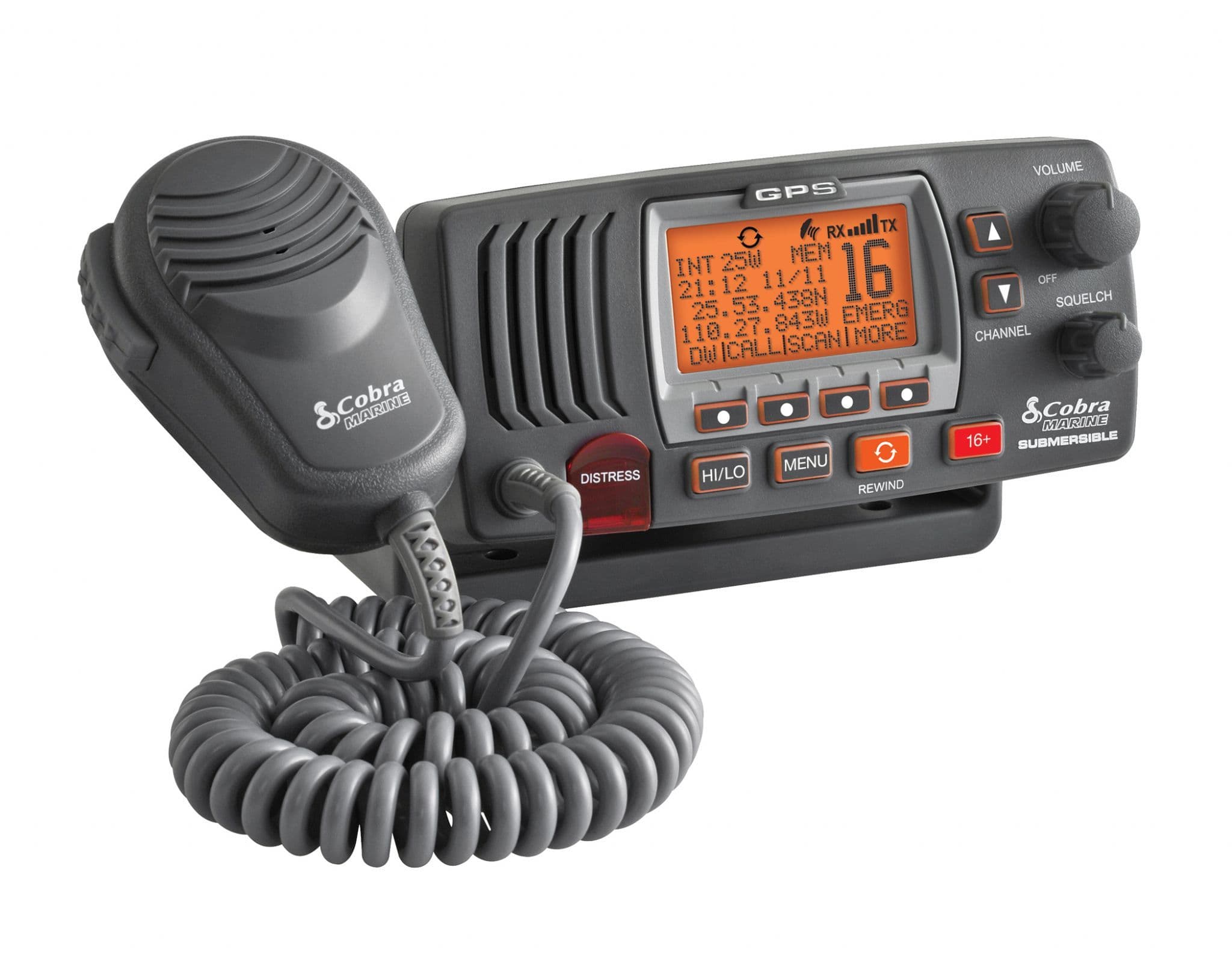 Cobra Marine VHF Fixed Radio F77B GPS E