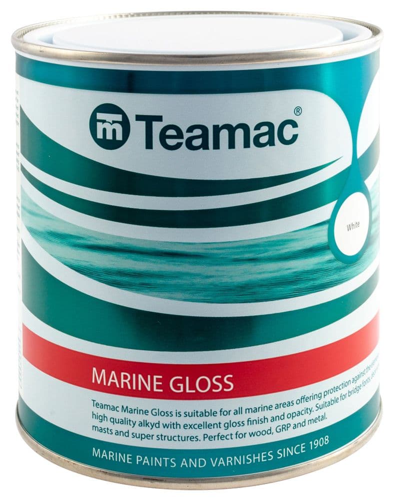 Teamac Marine Gloss Paint 1lt