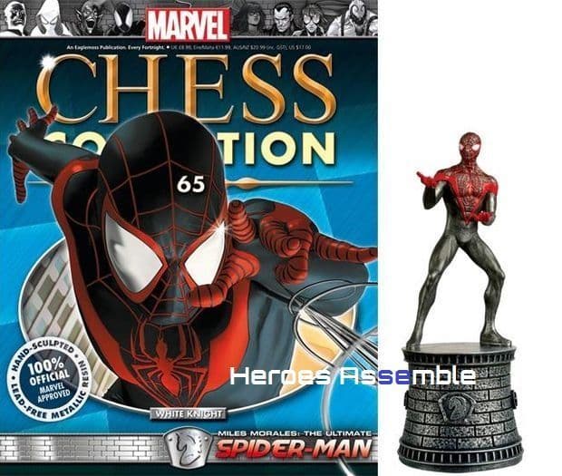 Marvel Chess Collection 65 Ultimate Spider-man with chess board Eaglemoss  Publications