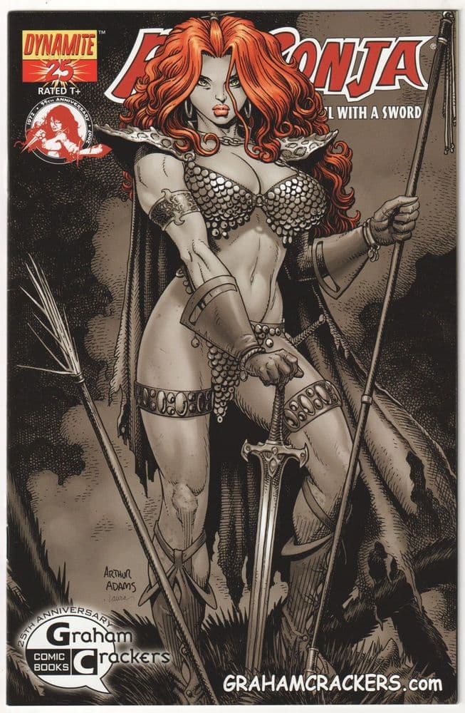 Red Sonja 25 Graham Crackers Comics GCC Variant Dynamite Entertainment