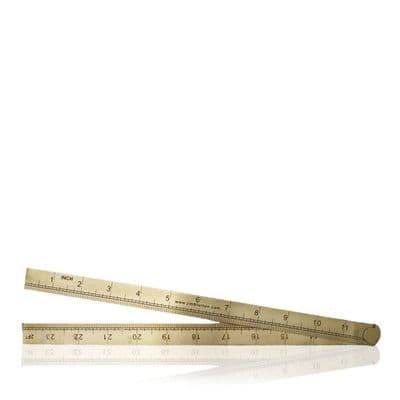 Brass Ruler Jim Blurton (narrow) 2ft