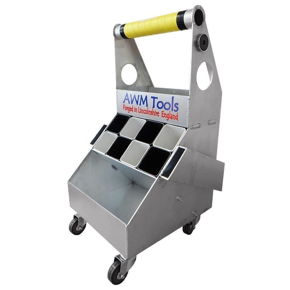 AWM Toolbox with Wheels & Rasp Holder