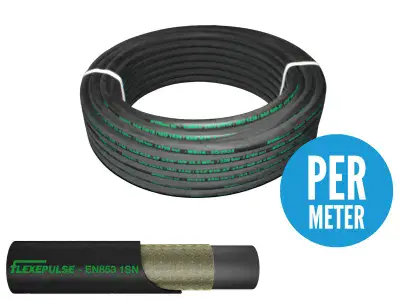 1 Wire Braided Hydraulic Hose - 1SN
