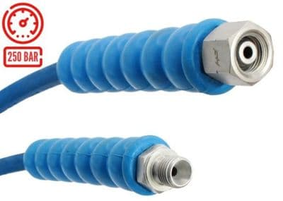 Jetwash Hose 250bar Blue 1/4BSP male - 1/4BSP female