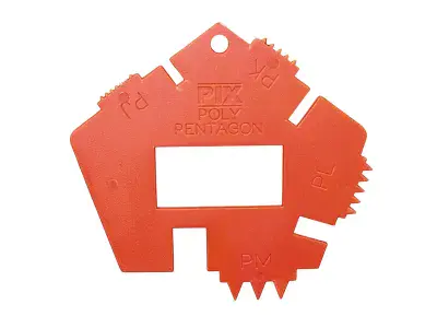 RIBBED POLY-V BELT  BELT GAUGE AND IDENTIFIER