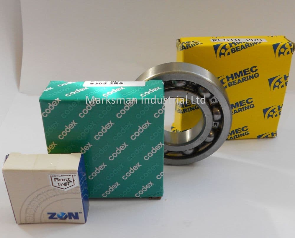 RLS4 OPEN IMPERIAL BALL BEARING 1/2x1-5/16x3/8 inch