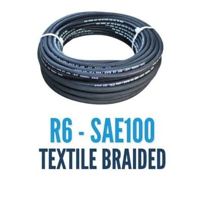 SAE100R6 Textile Braided