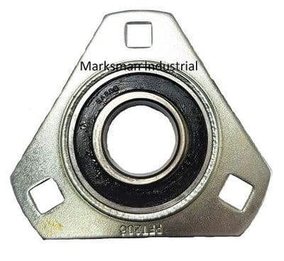 3 BOLT PRESSED STEEL TRIANGULAR BEARING UNITS