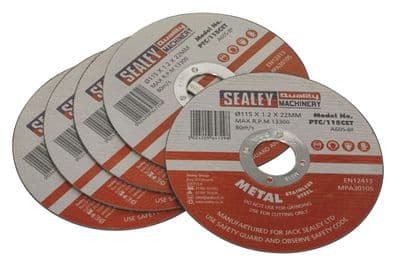 Sealey  Metal Cutting Discs- Pack of 10