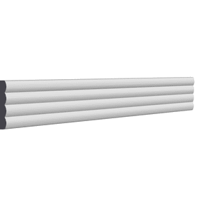 35MM X 4.5MM REEDED MOULDING MDF SAMPLE | MDF Store