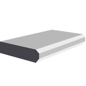 Bevel 2 MDF Window Board - 25 mm thick | MDF Store