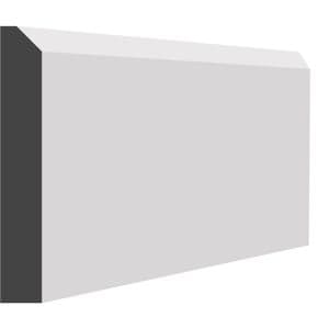 BEVEL LARGE MDF SKIRTING BOARD | MDF Store