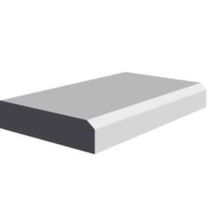 Bevel MDF Shelf - 30 mm thick | MDF Store