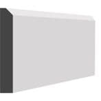 BEVEL MDF SKIRTING BOARD