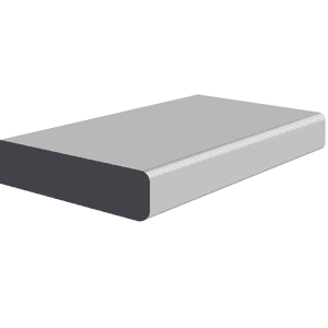 Bullnose Small 2 MDF Window Board - 15 mm thick | MDF Store