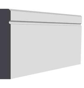 C-GROOVE 1 BEVEL MDF SKIRTING BOARD | MDF Store