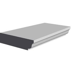 Bullnose MDF Window Board - 30 mm thick | MDF Store