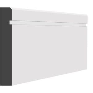 GROOVE 1 BEVEL MDF SKIRTING BOARD | MDF Store