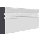 GROOVE 2 BULLNOSE MDF ARCHITRAVE