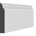 LAMBS TONGUE MDF SKIRTING BOARD