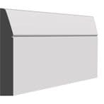 ROUNDED CHAMFER V-GROOVE MDF SKIRTING BOARD