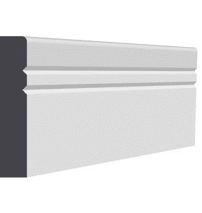 V-GROOVE 2 BULLNOSE MDF SAMPLE | MDF Store