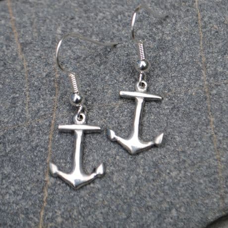 Anchor earrings E76