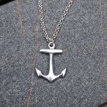 Anchor pendant necklace P76