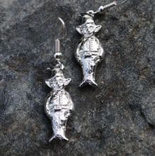 Cornish pisky earrings E96