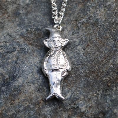 Cornish pisky pendant