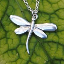 Dragonfly pendant necklace P41