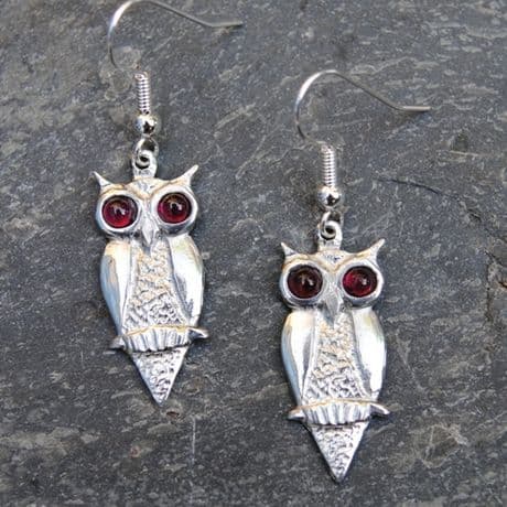 E27 Owl earrings