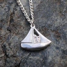 Fishing boat pendant P93