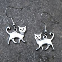 Happy cat earrings E68
