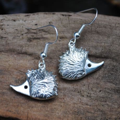 Hedgehog earrings E38