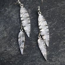 Leaf earrings E25