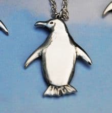 Penguin pendant necklace large ) P69