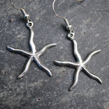 Starfish earrings E18