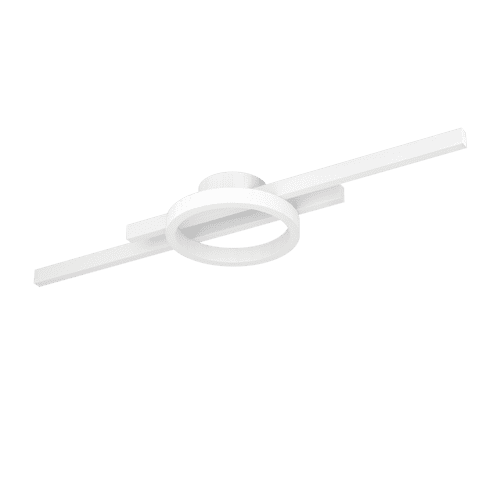 Eglo AMANDOLO ceiling light aluminium, steel white / plastic white 900952 UK By Massive Lighting