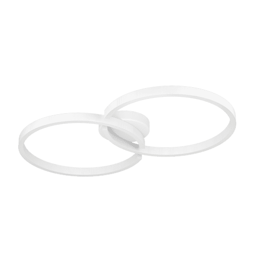 Eglo AMANDOLO ceiling light aluminium, steel white / plastic white 900954 UK By Massive Lighting