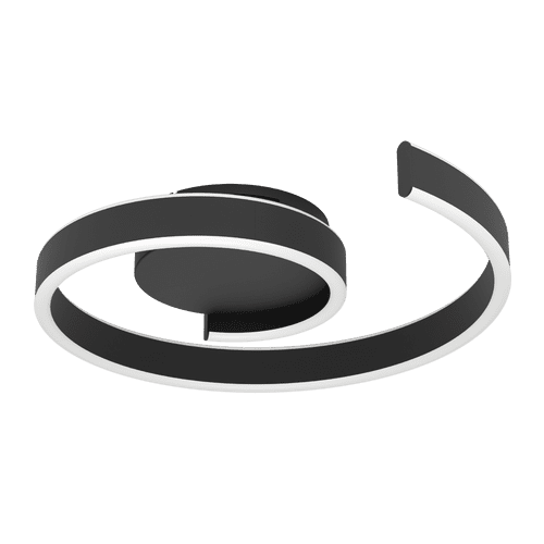 Eglo ANDABAIA-Z ceiling light aluminium, steel black / plastic white 901888 UK By Massive Lighting