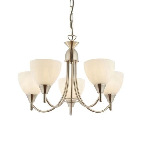 Endon Alton 5lt Pendant 1805-5SC By Massive Lighting