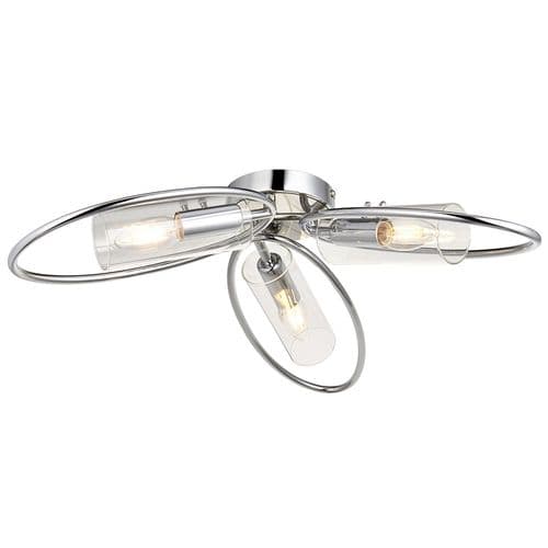 Endon Amari 3lt Semi Flush 96833 By Massive Lighting